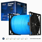 CAT6 UTP Ethernet cable 305m roll with self-pulling box for Gigabit LAN in UAE