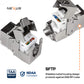 NEXUS CAT6A & CAT7  Keystone Jack (5-Pack + Zip Ties)