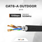 Nexus CAT6A Cable SFTP 305m Self Roll-up Box 10Gbps 500Mhz 23AWG Copper LSZH & Outdoor Jacket