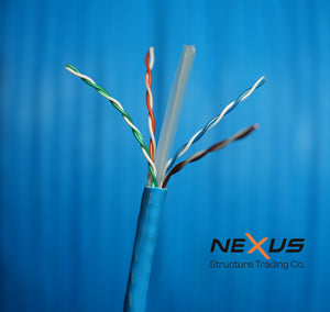 Network CAT6-U Cable (UTP) Self Roll-Up Box
