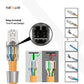 CAT7 & CAT6A Tool-Less RJ45 Connector Full Metal Shielded
