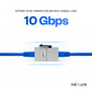 NEXUS CAT6A Coupler SFTP RJ45 10Gbps