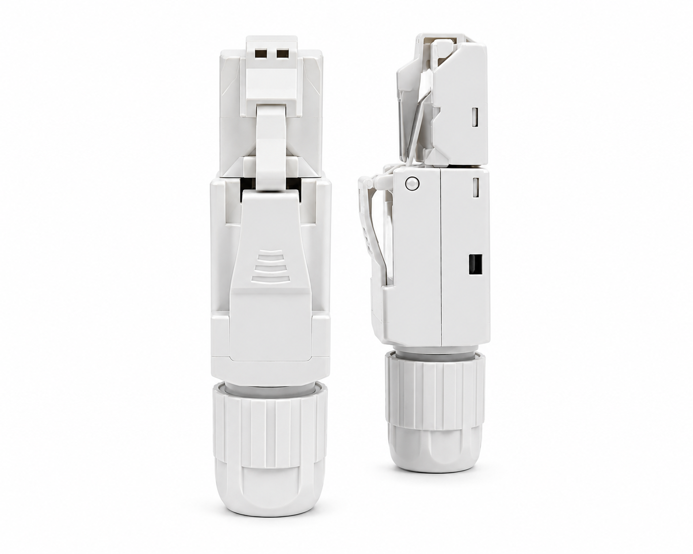 CAT6A UTP RJ45 Tool-less Connector 10Gbps Ethernet Termination Reusable Network Plug