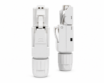 CAT6A UTP RJ45 Tool-less Connector 10Gbps Ethernet Termination Reusable Network Plug