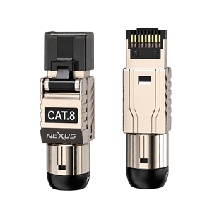 NEXUS CAT8 SFTP RJ45 Tool-less Connector 4-Pack