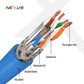 NEXUS CAT6A SFTP Shielded Ethernet Patch Cable 23AWG  Gold-Plated RJ45  10Gbps 500MHz LAN Cable