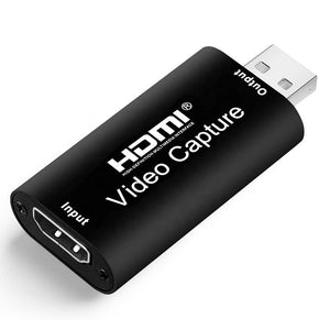 HDMI Video Capture Card USB 2.0 – 1080P Recording & Streaming Adapter for OBS, Camera, Gaming & Live Streaming