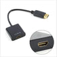 DisplayPort to HDMI Adapter – DP Male to HDMI Female Converter for Monitor, HDTV, Projector & PC