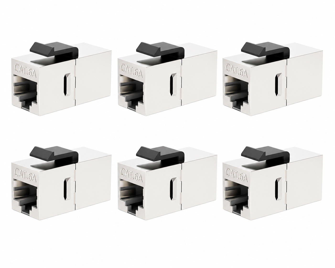 NEXUS CAT6A Coupler SFTP RJ45 10Gbps