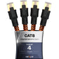 CAT8 4pack 25CM