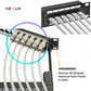 NEXUS CAT6A & CAT7  Keystone Jack (5-Pack + Zip Ties)