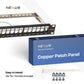 NEXUS Unloaded Patch Panel – 24 Port (1U) & 48 Port (2U)