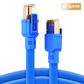 NEXUS CAT6A SFTP Shielded Ethernet Patch Cable 23AWG  Gold-Plated RJ45  10Gbps 500MHz LAN Cable