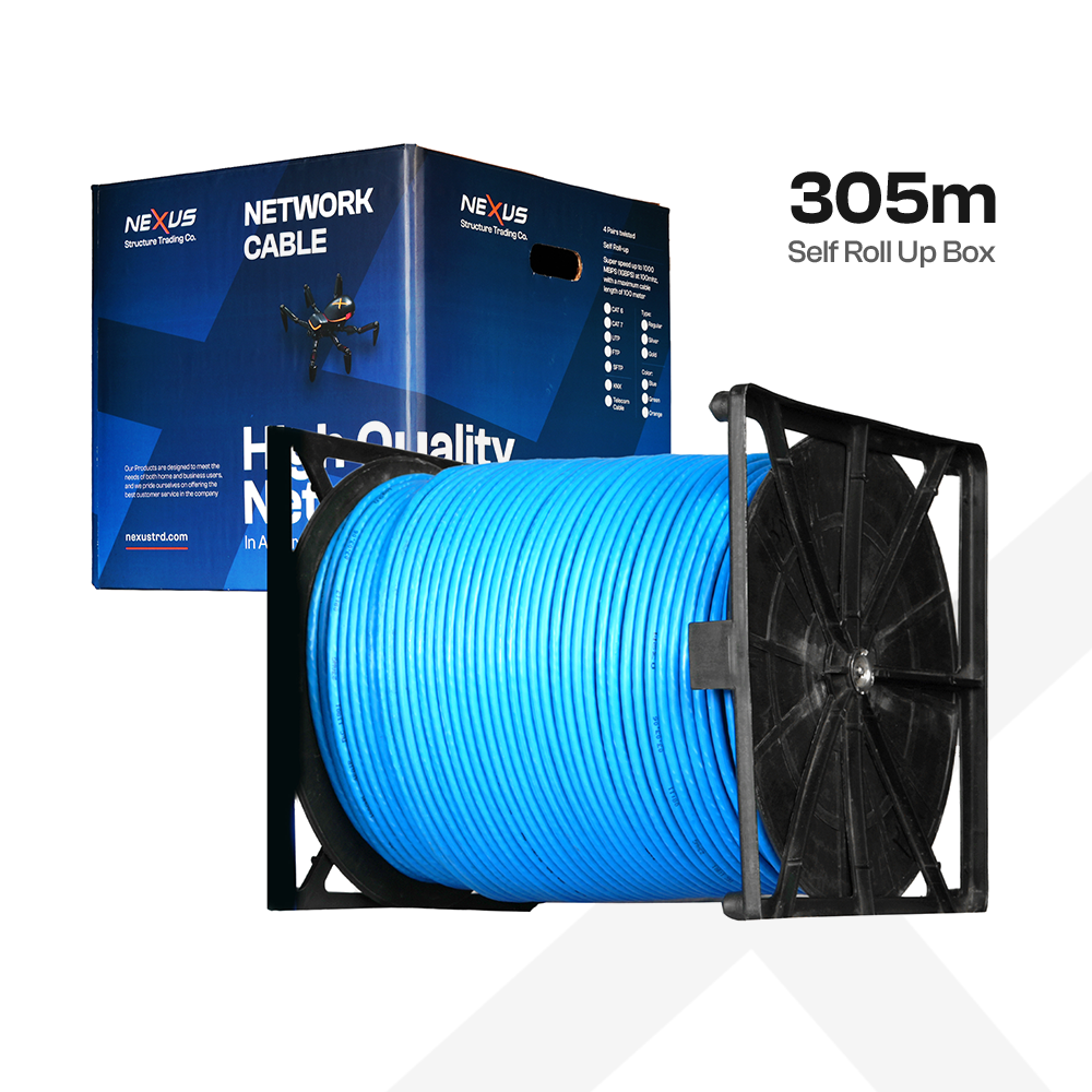 Network CAT6-U Cable (FTP) 305m Self Roll-Up Box