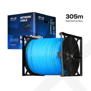 Network CAT6-U Cable (FTP) 305m Self Roll-Up Box