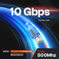 NEXUS CAT6A UTP Ethernet Patch Cable 23AWG Copper PVC 10Gbps 500MHz
