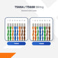 CAT6A UTP RJ45 Tool-less Connector 10Gbps Ethernet Termination Reusable Network Plug